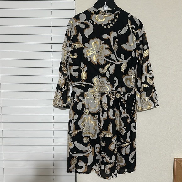 NWT Jude Connally Faith Dress Grand Floral Black - Picture 8 of 8